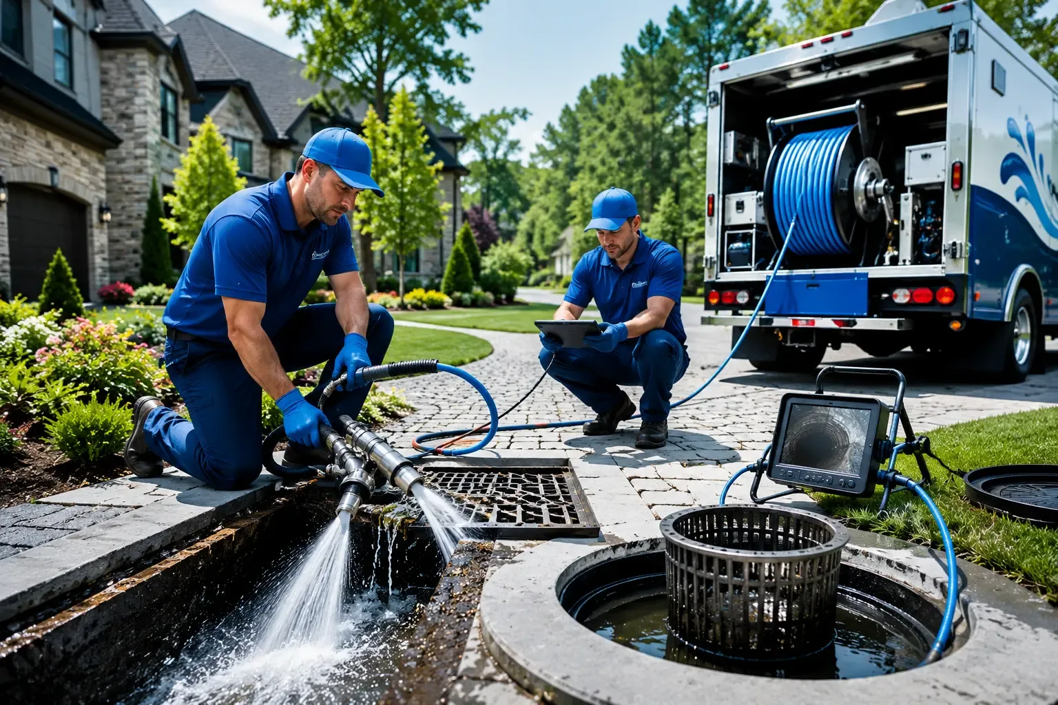 Local outdoor drain cleaning professionals in Yoder, WY